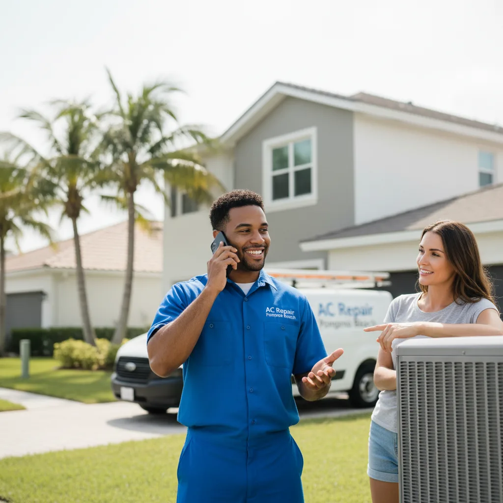 AC Repair Pompano Beach customer support in Cortez